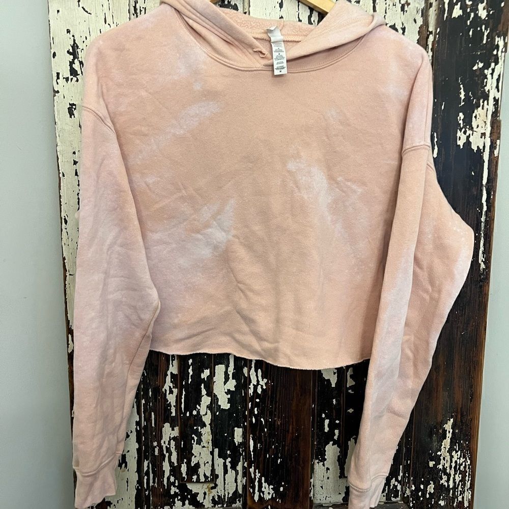 Customized crop hoodie. Size M.